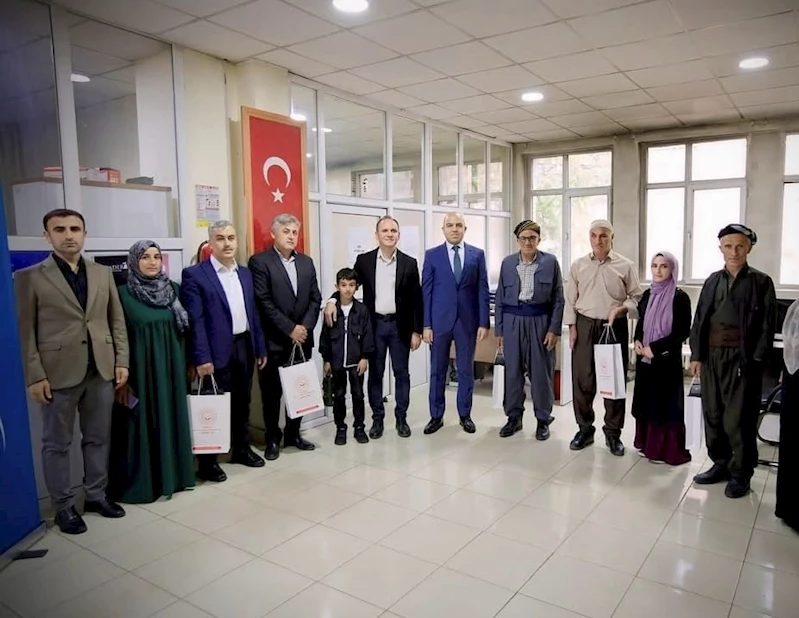 Şemdinli’deki gazilere akıllı baston desteği
