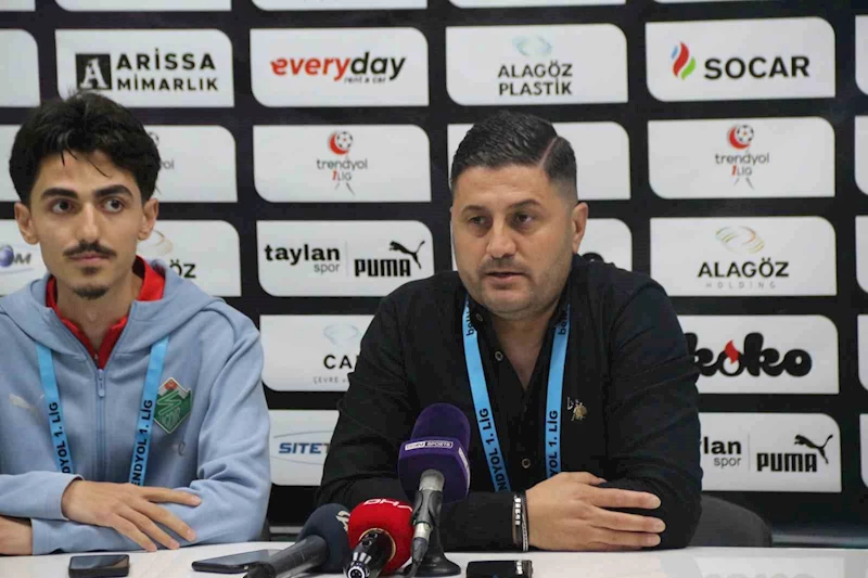 Iğdır FK - Kocaelispor maçının ardından
