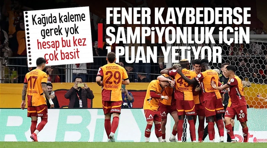 Galatasaray, Yarın Şampiyonluk Şöleni Yapabilir: Kritik Başakşehir-Fenerbahçe Maçı Gözler Üzerinde!