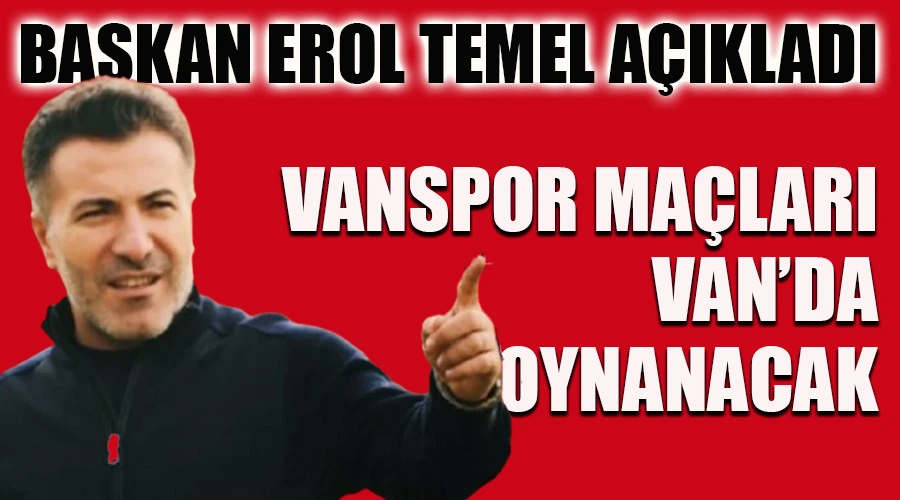 Vanspor Maçları Van