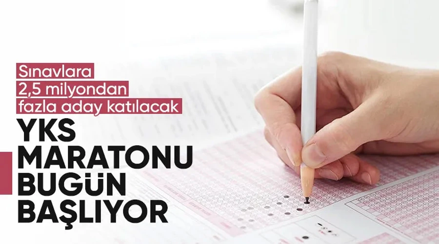 2.5 Milyon Adayın Geleceği Şekillenecek: YKS Maratonu Başlıyor