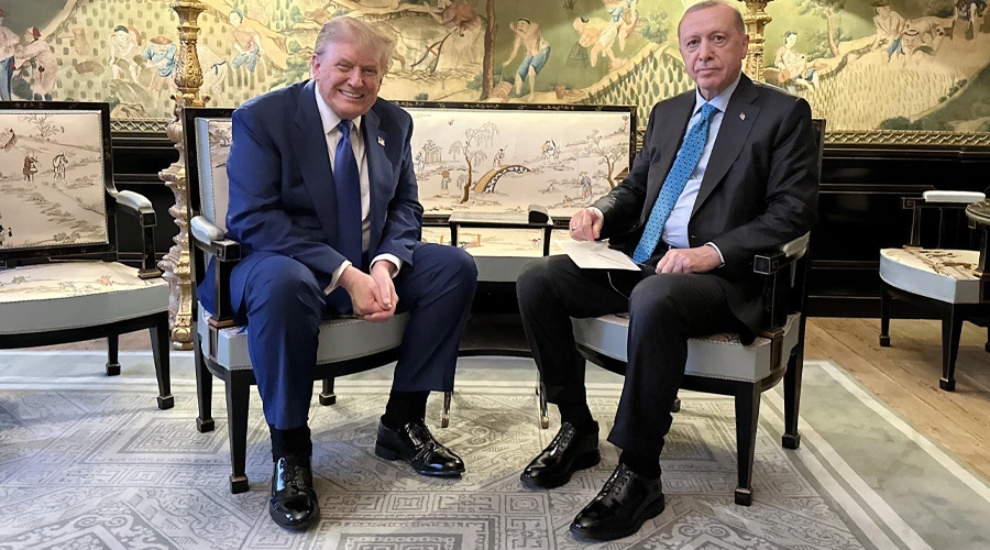 Erdoğan ve Trump Lahey
