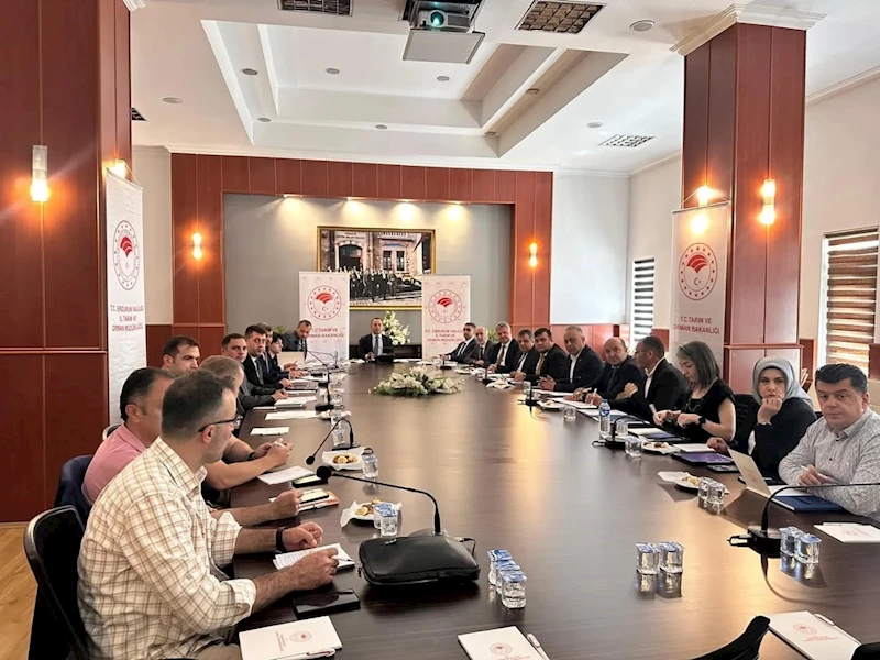 Su kurulu toplantısı yapıldı
