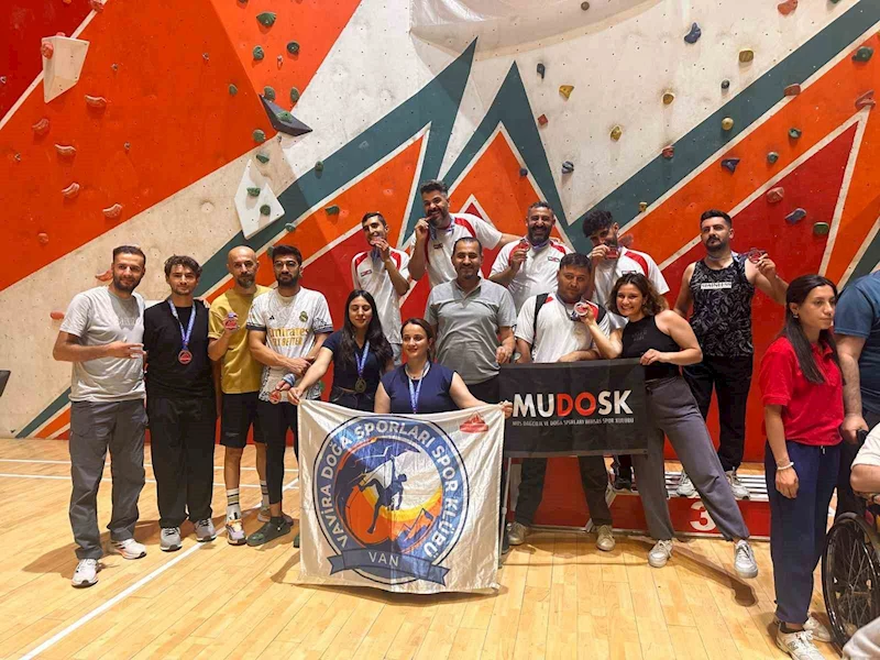 Türkiye’nin ilk para tırmanış şampiyonası Muş’ta düzenlendi
