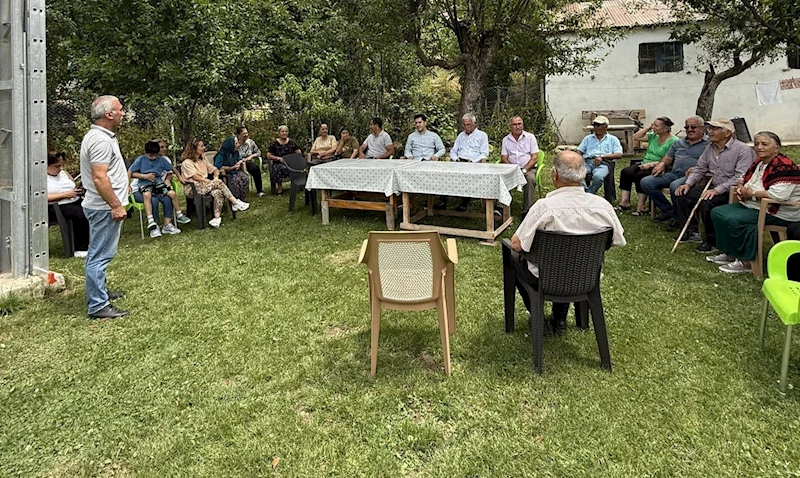 Pülümür Kaymakamı Çolak, köy ziyaretlerini sürdürüyor
