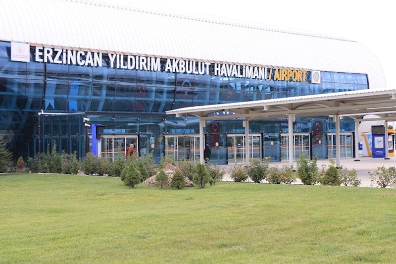 Haziran ayında Erzincan Yıldırım Akbulut Havalimanı’nda 23 bin 902 yolcuya hizmet verildi
