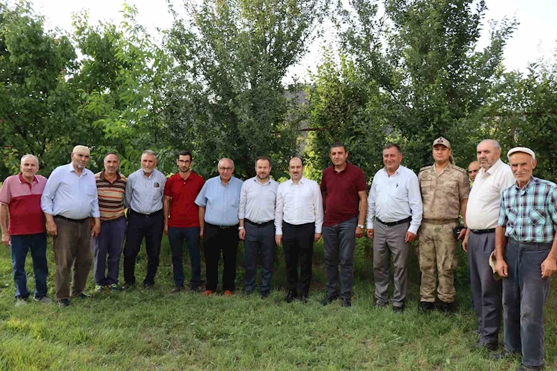 Kaymakam Çelik’ten Bahçecik Mahallesi’ne ziyaret
