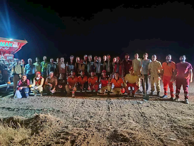 Bingöl’deki orman yangını söndürüldü