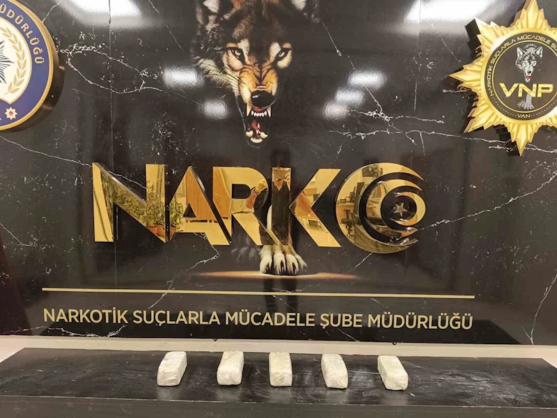 Van’da 127 kilo uyuşturucu ele geçirildi: 5 gözaltı