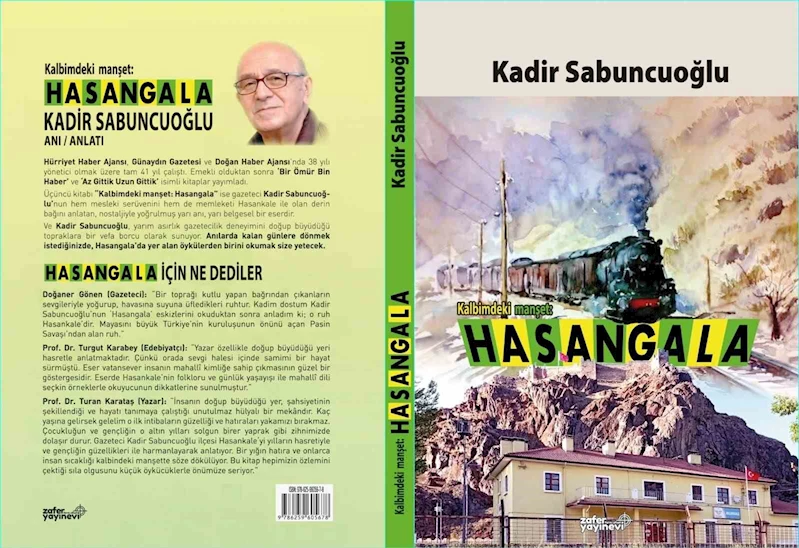 ’Kalbimdeki manşet: Hasangala’ kitabı baskıda
