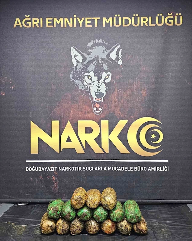 Ağrı’da tırda 18 kilo 550 gram metamfetamin ele geçirildi
