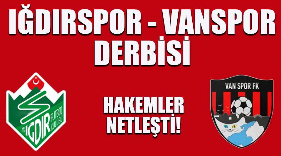Iğdırspor - Vanspor Derbisi