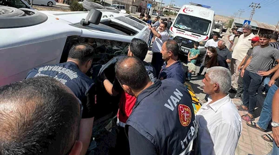 Van’da trafik kazası: 1 yaralı