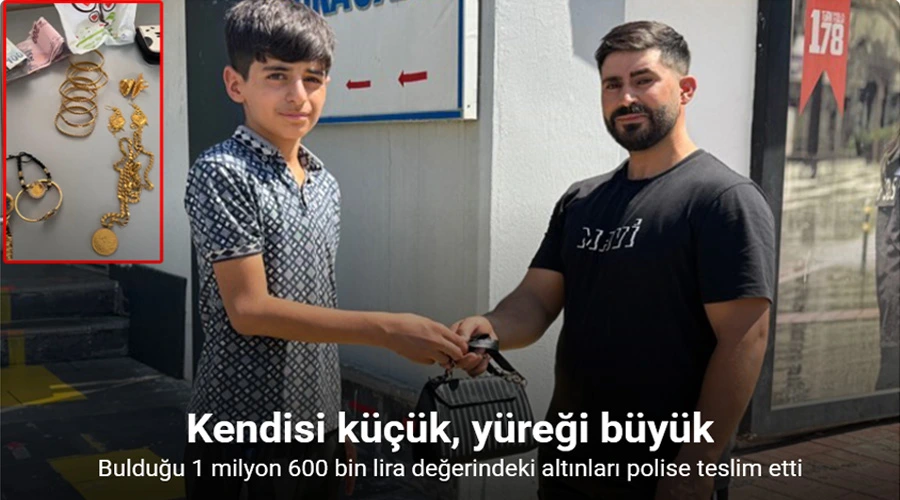 Kendisi küçük, yüreği büyük 