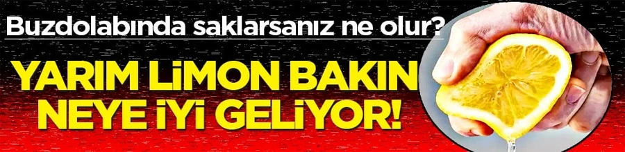Buzdolabında Saklanan Limonun Şaşırtıcı Etkileri: Bilmeniz Gerekenler
