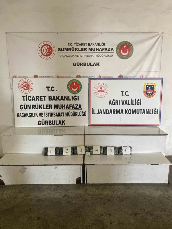 Ağrı’da tırın dorsesinde uyuşturucu ele geçirildi
