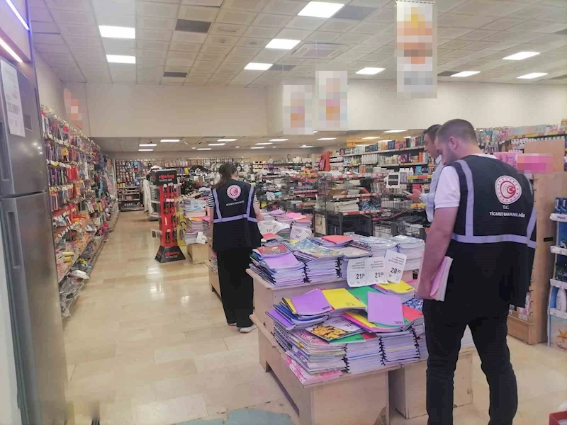 Kars’ta kırtasiyeler denetleniyor
