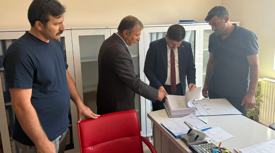 Özalp Kaymakamı Rahmi Bulut Kamu Kurumlarında İncelemelerde Bulundu