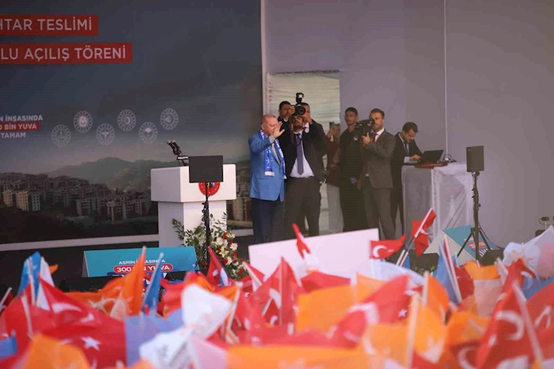 Cumhurbaşkanı Erdoğan: 