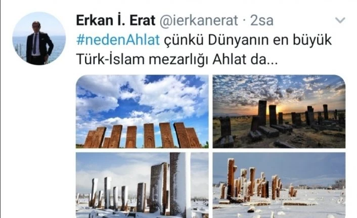 Ahlat  sosyal medyayı salladı