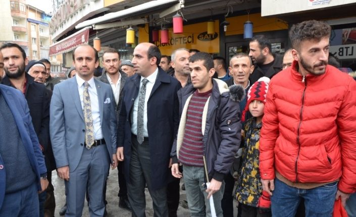 AK Parti’li Demir’e görkemli karşılama