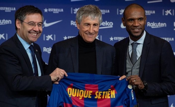 Barcelona yeni teknik direktörü Quique Setien