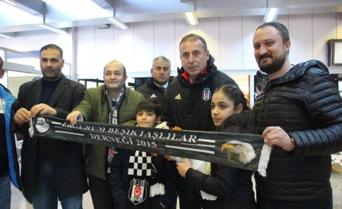 Beşiktaş, kupa maçı için Erzurum’a geldi