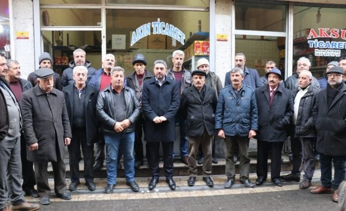 CHP’den tütüncü esnafına destek ziyareti