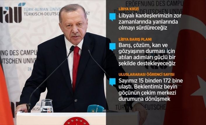 Cumhurbaşkanı Erdoğan: Libya