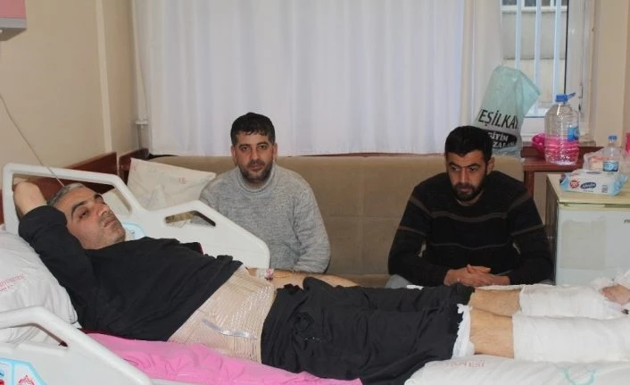 Depremden korktu 2’nci kattan atladı, bacaklarını ve belini kırdı