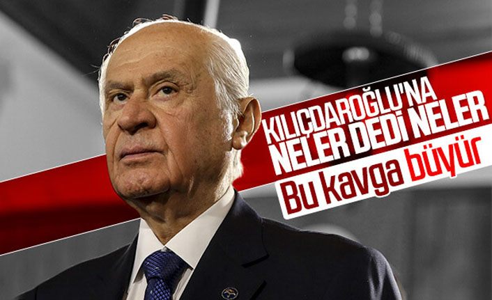 Devlet Bahçeli'den Kemal Kılıçdaroğlu'na salvolar