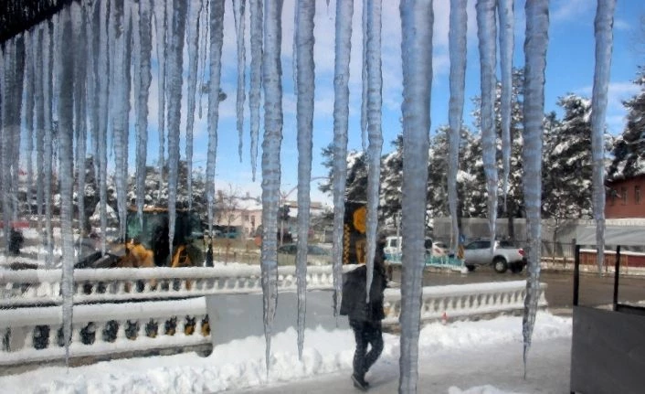 Doğu Anadolu buz kesti: Erzurum, Ağrı ve Kars eksi 20’leri gördü