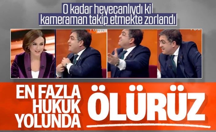 Ersan Şen'in canlı yayında zorlandığı anlar