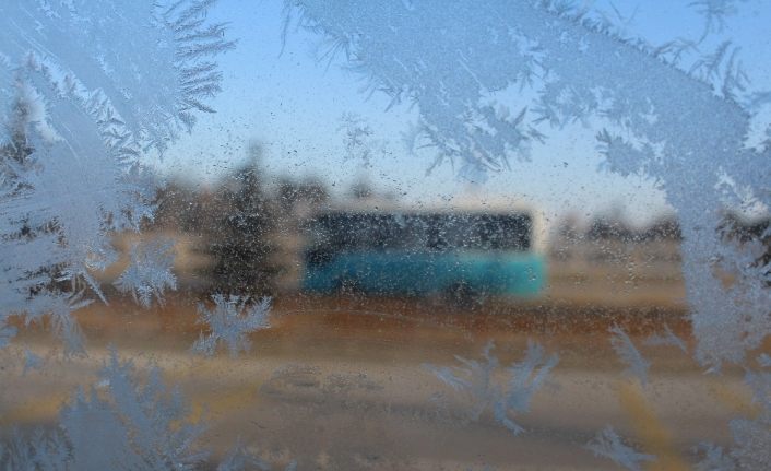 Erzurum’da Sibirya soğukları donduruyor