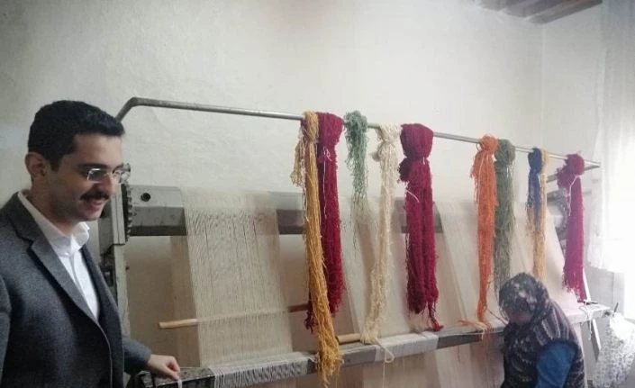 Halı Dokuma kursuna yoğun ilgi