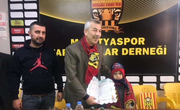 Haluk Cömertoğlu, Malatyaspor Taraftarlar Derneği onursal üyesi oldu