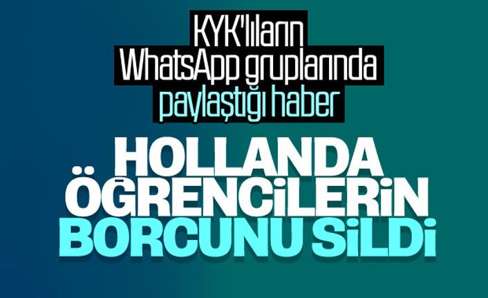 Hollanda'da öğrencilerin borcunu silecek proje