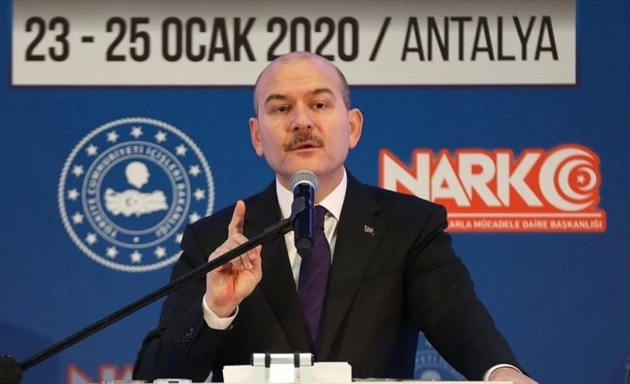İçişleri Bakanı Soylu: Uyuşturucu terörünü görmezden geliyorlar