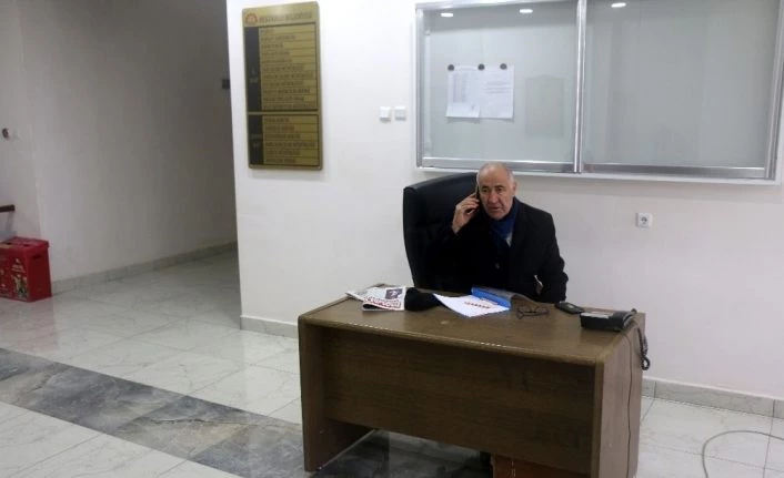 İlk nöbet Başkan Karadağ’ın