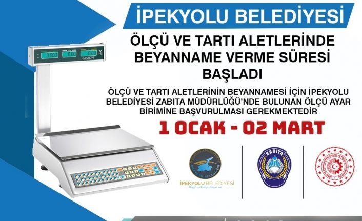 İpekyolu Belediyesinden ölçü ve ayar birimleri kontrolü