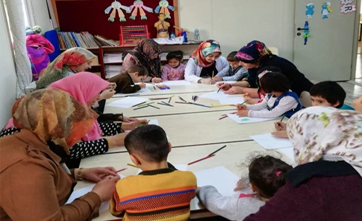 Kevenli Aile Destek Merkezi’nin kreş etkinliği ilgi gördü