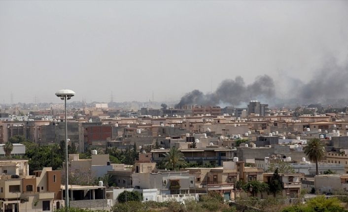 Libya’daki Hafter milislerinin başkent çevresinde ateşkes ihlali devam ediyor