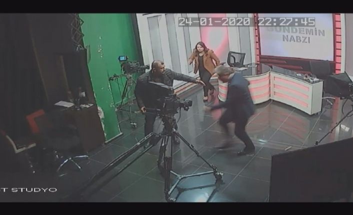 Milletvekili Çakır depreme televizyon stüdyosunda yakalandı