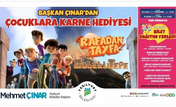 Öğrencilere karne hediyesi: Göbeklitepe filmi