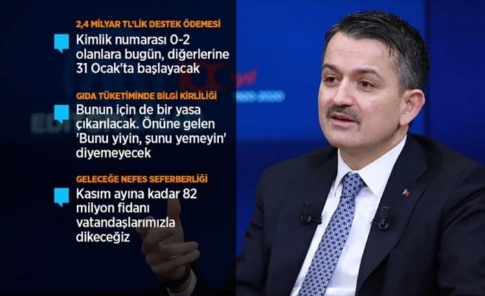 Pakdemirli: Taklit ve tağşişte en ağır cezaları almaları konusunda gayret sarf ediyoruz