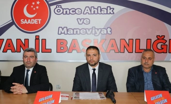 SP Van İl Başkanı Özay İlhan: “Gün birlik ve beraberlik günüdür”