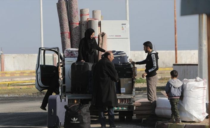 Tel Abyadlıların evlerine dönüşleri sürüyor