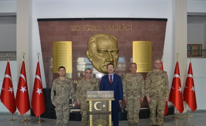 Tümgeneral Koç’tan Vali Ünlü’ye  Ziyaret