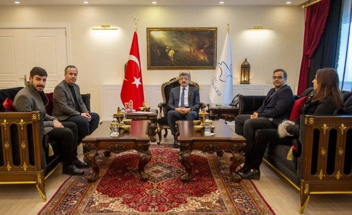 TÜRSAB Van Şube Başkanı Özgökçe Vali Bilmez’i ziyaret etti 