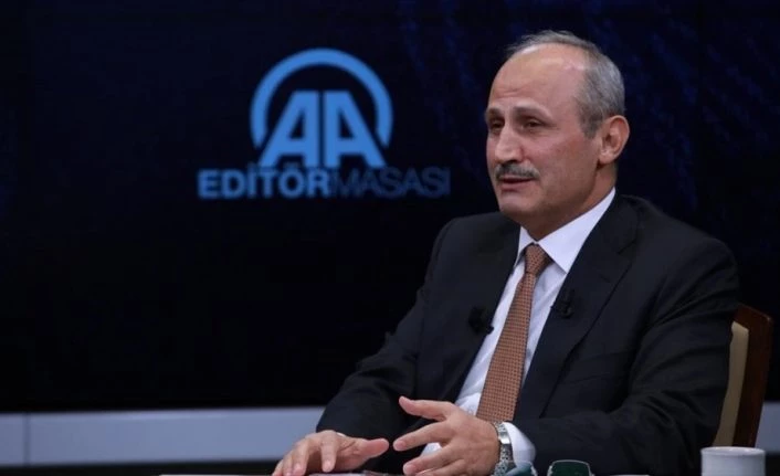 Ulaştırma ve Altyapı Bakanı Turhan yarın AA Editör Masası